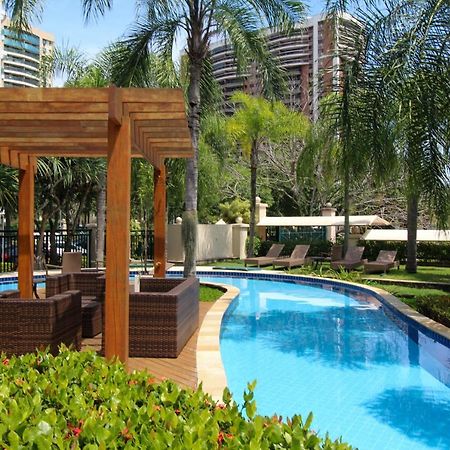Barra Da Tijuca - 508 - De Frente Para Maravilhosa Piscina - Estacionamento Gratuito - Academia Comphania Atletica - Balsa Para Praia Gratis - Microondas - Geladeira Grande - Recepcao 24Horas - Wi-Fi - Com Pia Рио де Жанейро Екстериор снимка