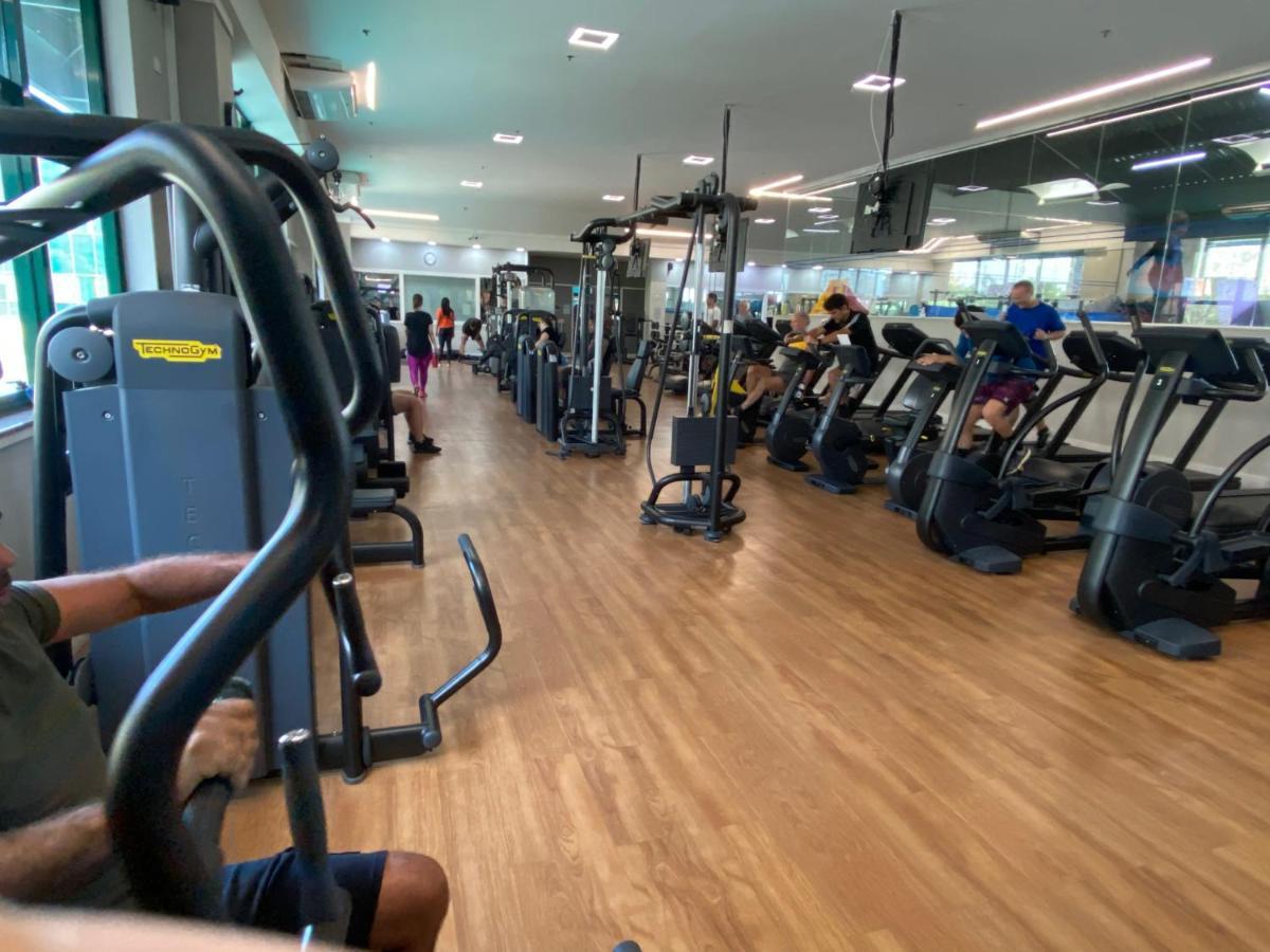 Barra Da Tijuca - 508 - De Frente Para Maravilhosa Piscina - Estacionamento Gratuito - Academia Comphania Atletica - Balsa Para Praia Gratis - Microondas - Geladeira Grande - Recepcao 24Horas - Wi-Fi - Com Pia Рио де Жанейро Екстериор снимка