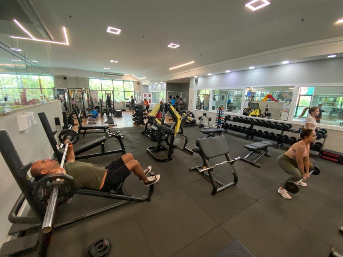 Barra Da Tijuca - 508 - De Frente Para Maravilhosa Piscina - Estacionamento Gratuito - Academia Comphania Atletica - Balsa Para Praia Gratis - Microondas - Geladeira Grande - Recepcao 24Horas - Wi-Fi - Com Pia Рио де Жанейро Екстериор снимка
