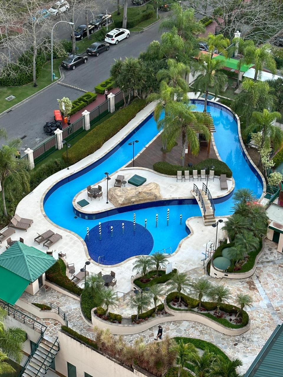Barra Da Tijuca - 508 - De Frente Para Maravilhosa Piscina - Estacionamento Gratuito - Academia Comphania Atletica - Balsa Para Praia Gratis - Microondas - Geladeira Grande - Recepcao 24Horas - Wi-Fi - Com Pia Рио де Жанейро Екстериор снимка