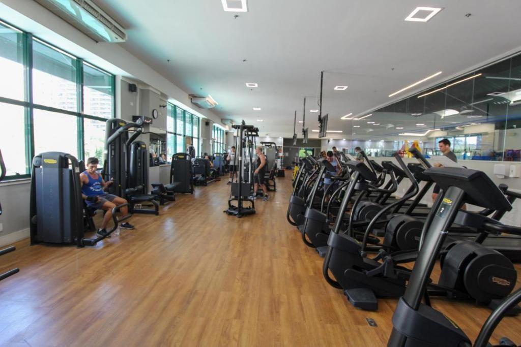 Barra Da Tijuca - 508 - De Frente Para Maravilhosa Piscina - Estacionamento Gratuito - Academia Comphania Atletica - Balsa Para Praia Gratis - Microondas - Geladeira Grande - Recepcao 24Horas - Wi-Fi - Com Pia Рио де Жанейро Екстериор снимка